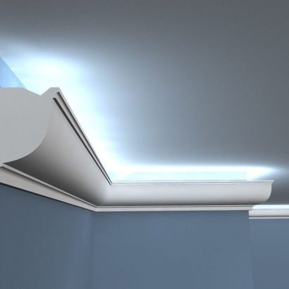 LED-Stuckleiste "London" aus Styropor Stuckversand.com