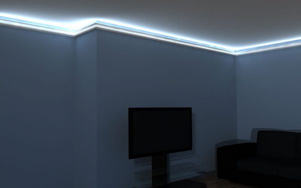 LED-Stuckleiste "Nikosia" Stuckversand.com