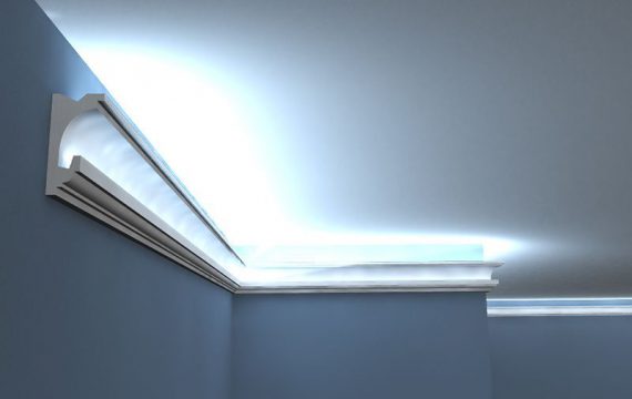 LED-Stuckleiste "Nikosia" Stuckversand.com