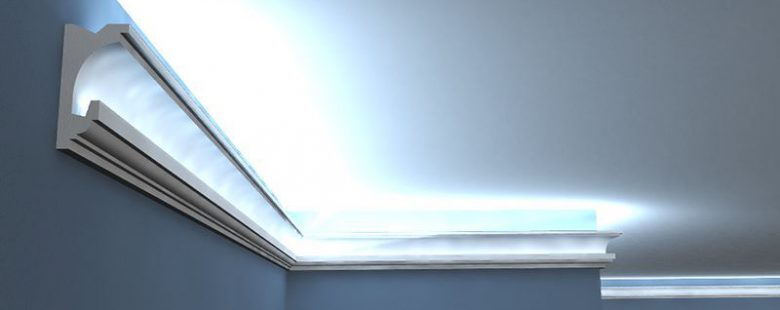 LED-Stuckleiste "Nikosia" Stuckversand.com