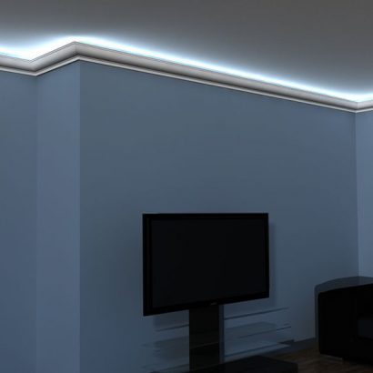 LED-Stuckleiste "Paris" Styropor Stuckversand.com