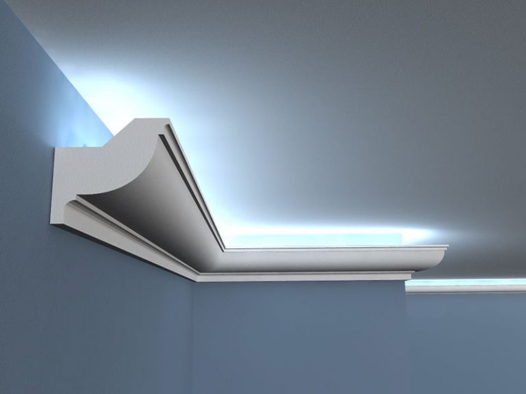 styropor leiste decke led