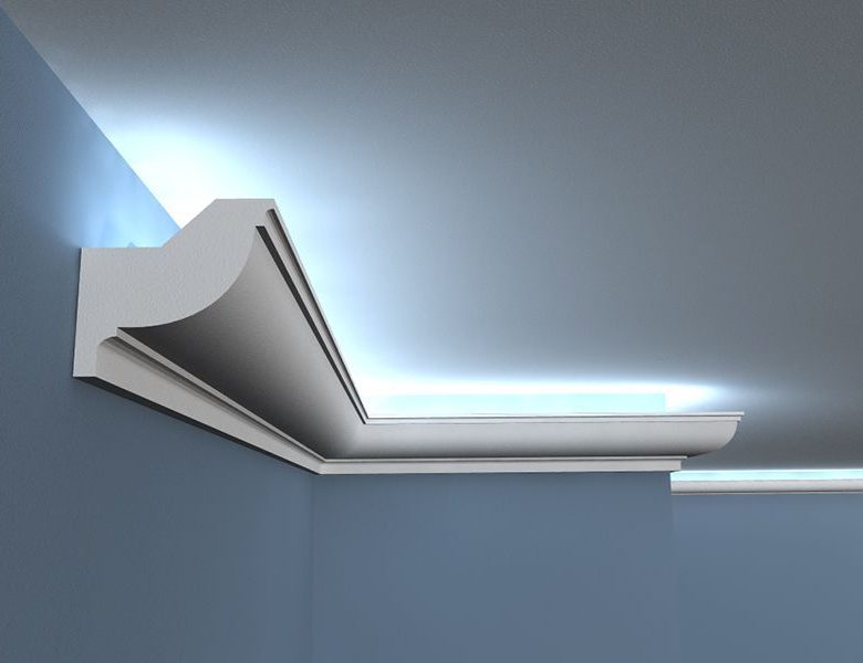 LED-Stuckleiste "Paris" Styropor Stuckversand.com