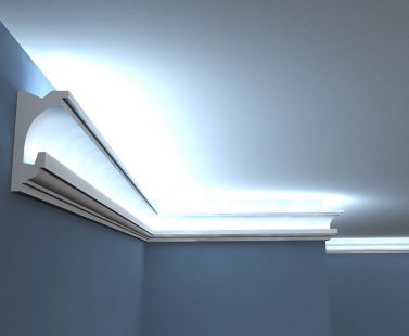 LED-Stuckleiste "Perth" Styropor Stuckversand.com