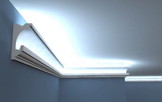 LED-Stuckleiste "Perth" Styropor Stuckversand.com