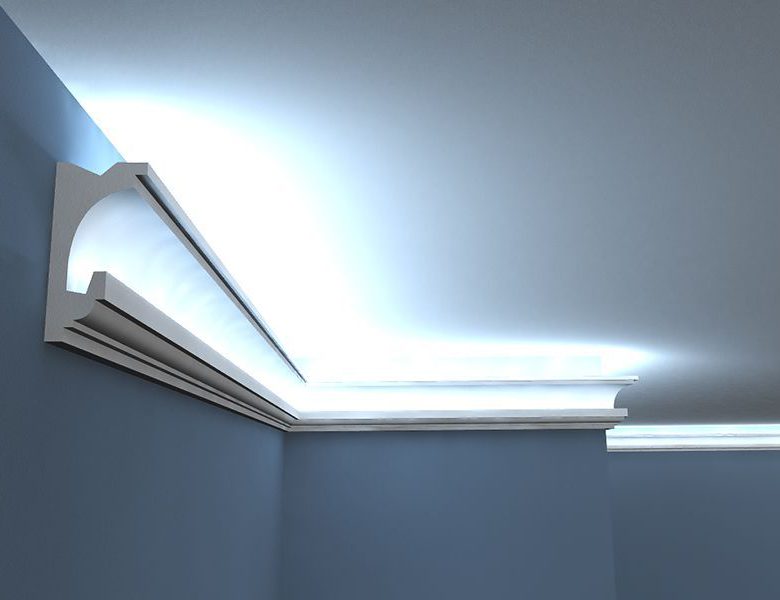 LED-Stuckleiste "Perth" Styropor Stuckversand.com