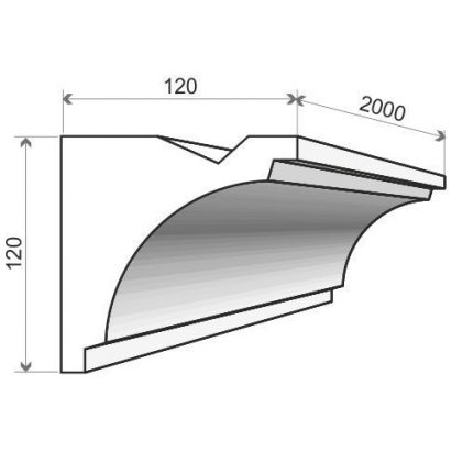 LED-Stuckleiste "Riad" Stuckversand.com