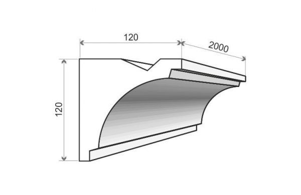 LED-Stuckleiste "Riad" Stuckversand.com