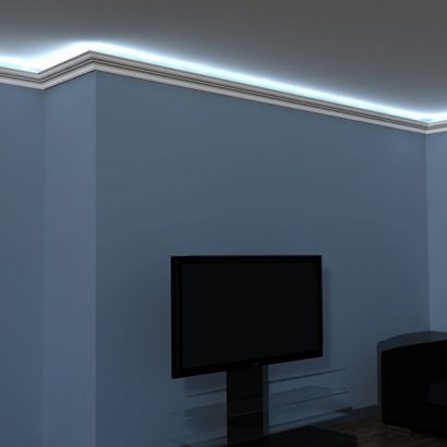 LED Stuckleiste Typ "Warschau" Styropor Stuckversand.com