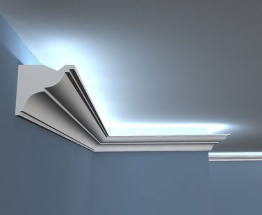 LED Stuckleiste Typ "Warschau" Styropor Stuckversand.com