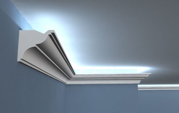 LED Stuckleiste Typ "Warschau" Styropor Stuckversand.com