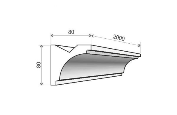 LED-Stuck Typ "Wien" Stuckversand.com