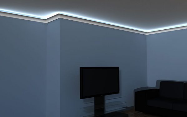 LED-Stuckleiste "Zürich" Stuckversand.com