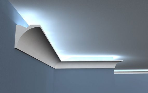 LED-Stuckleiste "Zürich" Stuckversand.com