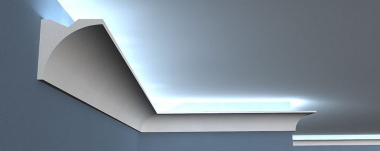 LED-Stuckleiste "Zürich" Stuckversand.com