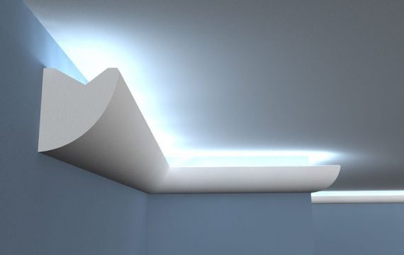 LED Stuckprofil "Athen" Styrorpor Stuckversand.com