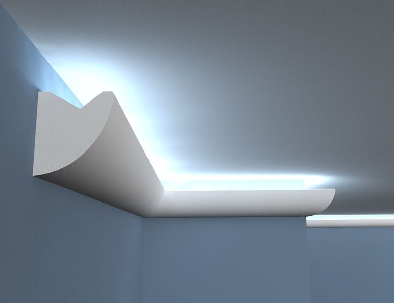 LED Stuckprofil "Athen" Styrorpor Stuckversand.com