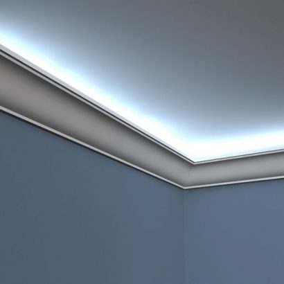 LED-Stuckprofil "Breslau" aus Styropor Stuckversand.com