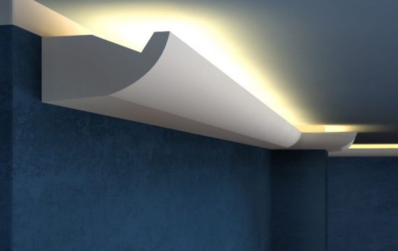 LED-Stuckprofil "Dortmund" Stuckversand.com