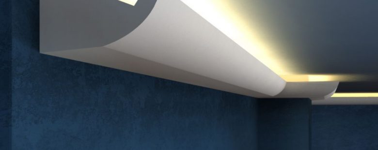 LED-Stuckprofil "Dortmund" Stuckversand.com