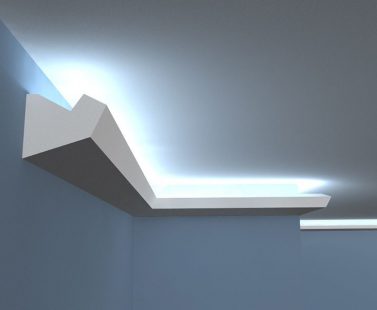 LED-Stuckprofil "Kopenhagen" Stuckversand.com