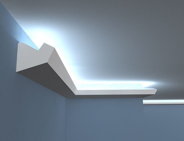 LED-Stuckprofil "Kopenhagen" Stuckversand.com