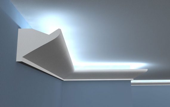 LED-Stuckprofil "Riga" Stuckversand.com