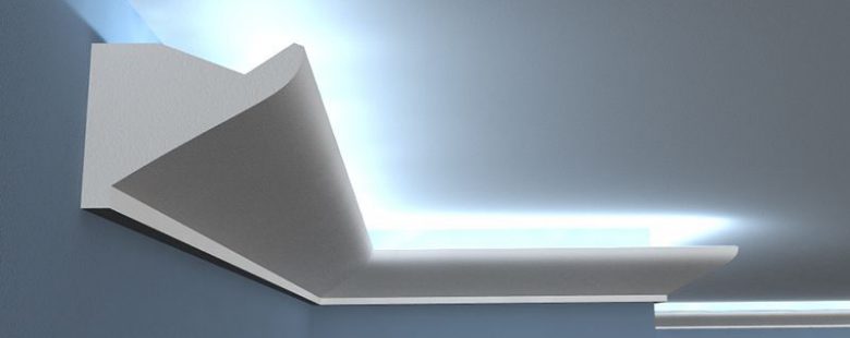 LED-Stuckprofil "Riga" Stuckversand.com