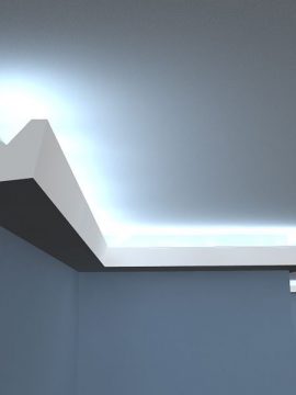 LED-Stuckprofil Styropor "Stuttgart" bei Stuckversand.com