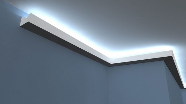 LED-Stuckprofil Styropor "Stuttgart" bei Stuckversand.com