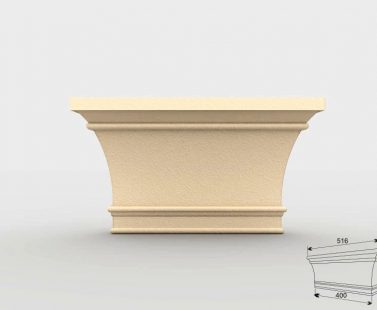 Pilasterkapitell "Essen" 40cm Stuckversand.com