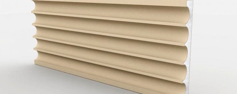 Pilasterschaft "Valencia" 25cm breit Stuckversand.com