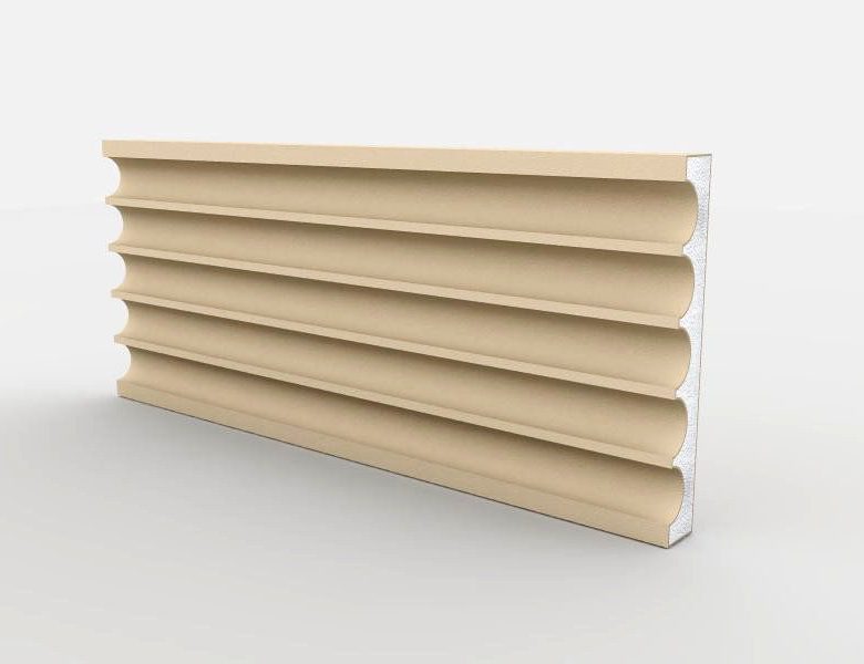 Pilasterschaft "Valencia" 25cm breit Stuckversand.com