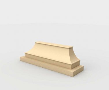 Pilaster Sockel "Neapel" 25cm