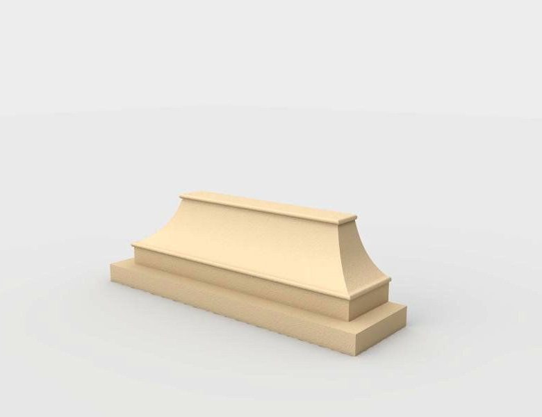 Pilaster Sockel "Neapel" 25cm