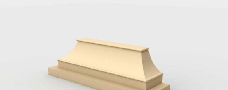 Pilaster Sockel "Turin" 30cm Stuckversand.com