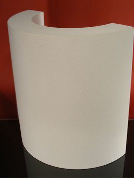 Säulenhälfte "Athen" 35cm Stuckversand.com