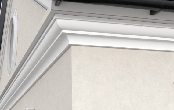 Stuckgesimse Fassade "Breslau" Stuckversand.com