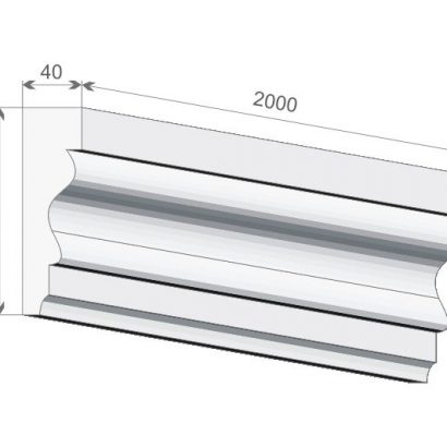 Stuckleiste Fensterstuck "Manchester" bei Stuckversand.com 9