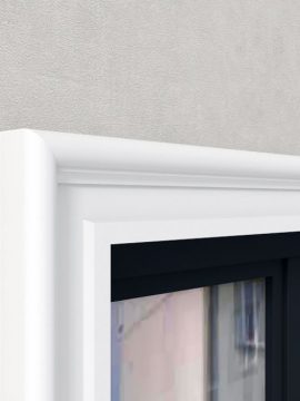 Stuckleiste flach Fassade "Helsinki" Stuckversand.com 5
