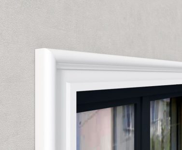 Stuckleiste flach Fassade "Helsinki" Stuckversand.com 5