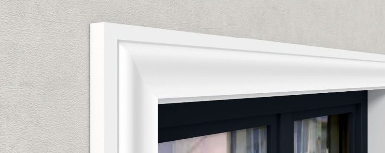 Stuckleiste flach Wandstuck "Rom" Stuckversand.com 2