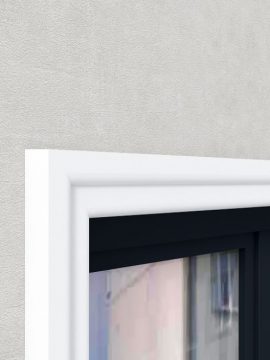 Stuckleiste flach für Fassade "Vancouver" Stuckversand.com 4