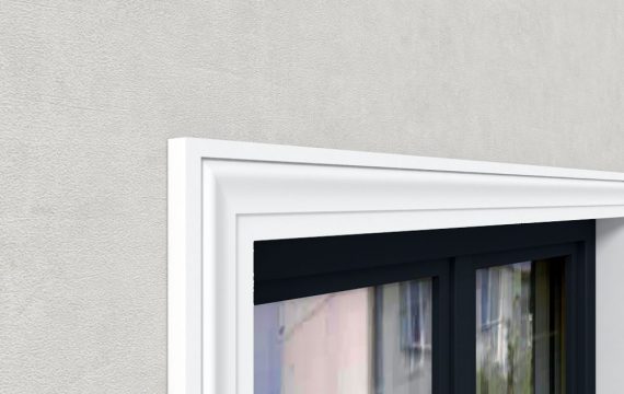 Stuckleiste Fensterstuck Styropor "Köln" Stuckversand.com 4