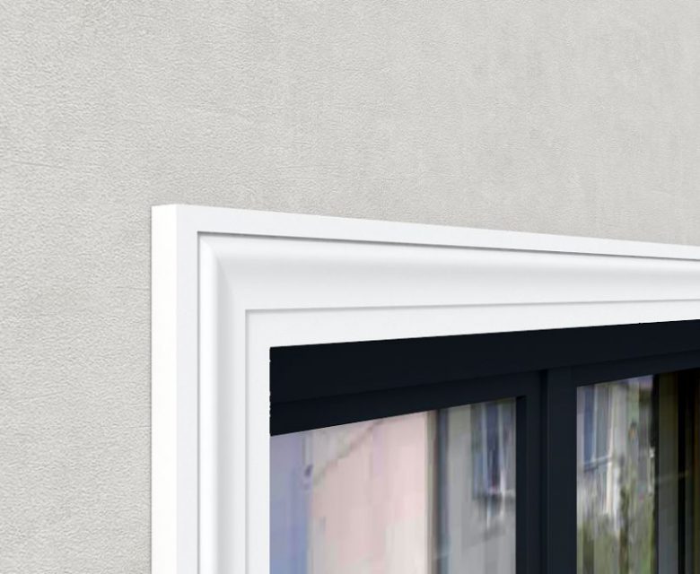 Stuckleiste Fensterstuck Styropor "Köln" Stuckversand.com 4