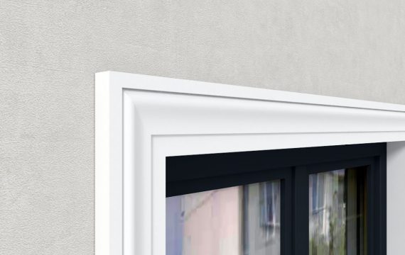 Stuckleiste flach Styropor "Belgrad" bei Stuckversand.com 3