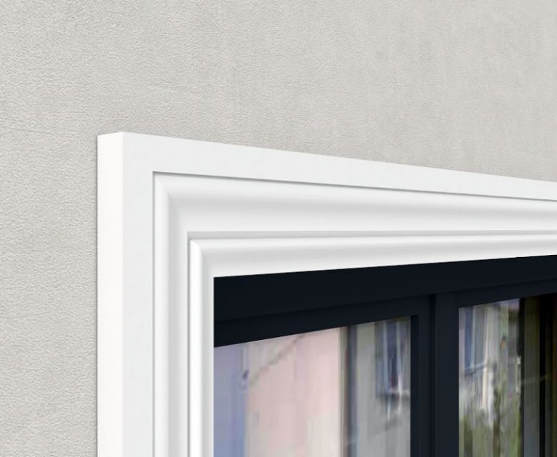 Stuckleiste flach Styropor "Lyon" Stuckversand.com 4