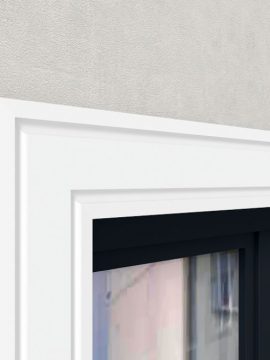 Stuckleite flach Styropor "Manila" Stuckversand.com 3