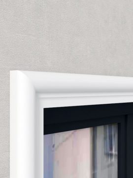 Stuckleiste flach für Wand und Fassade aus Styropor bei Stuckversand.com 4