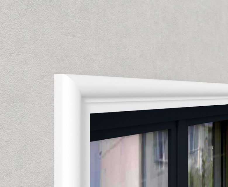 Stuckleiste flach für Wand und Fassade aus Styropor bei Stuckversand.com 4